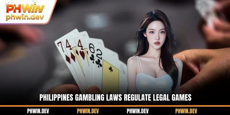 Philippines gambling laws regulate legal games