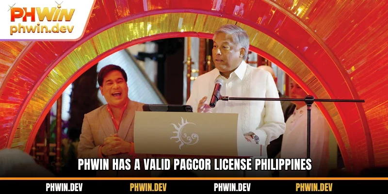 PHWIN has a valid PAGCOR License Philippines