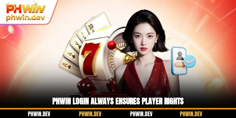 PHWIN login always ensures player rights