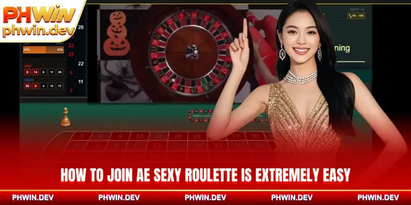 How to join AE sexy Roulette is extremely easy