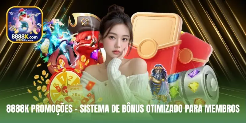 8888K Promoções – Sistema de Bônus Otimizado para Membros